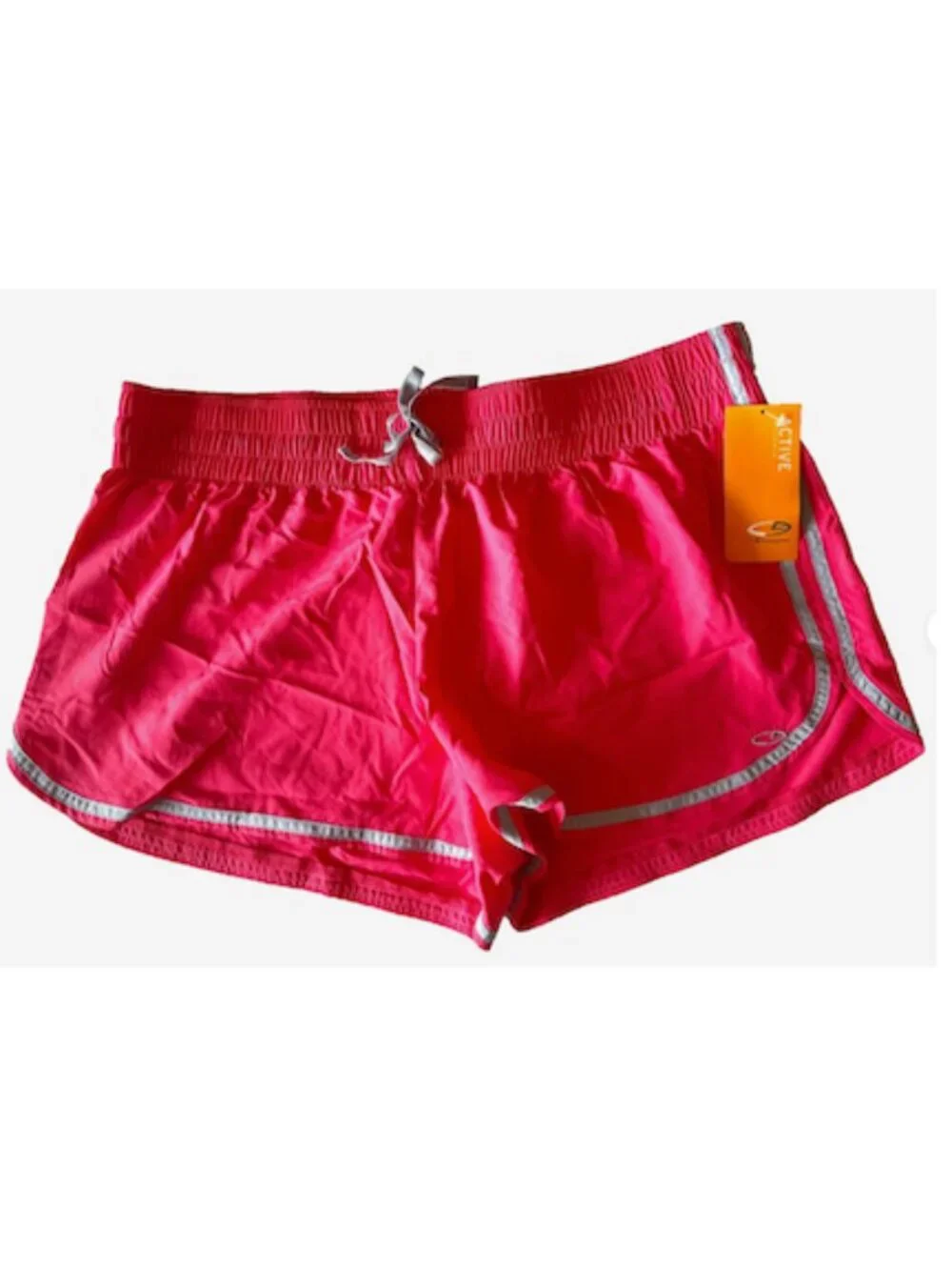 Champion Orange Athletic Shorts XXL Performance Running Gym Athleisure NWT‎